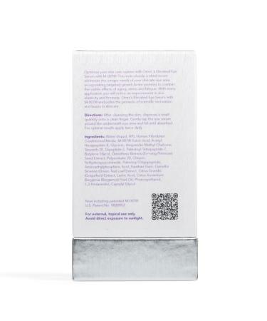 Omni Bioceuticals Elevated Eye Serum with Growth Factors and M-007 with 1 Refill - 15ml Serum with Additional 15ml Refill - Buy Online on GoSupps.com