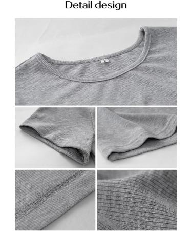 Maxi Dress for Women Short Sleeve Solid Color Round Neck Sexy Soft Elegant Long Bodycon Dresses M Blue - Buy Online on GoSupps.com