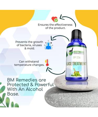 Lice Treatment Natural Remedy BM256 - Anti-Lice Supplement for Lice Removal & Itch Relief - Buy Online on GoSupps.com