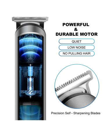 PRITECH Rechargeable Hair Trimmer for Men, Women & Kids - Waterproof Cordless Grooming Kit - Buy Online on GoSupps.com