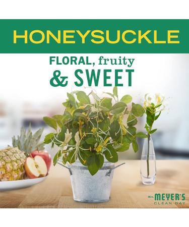 Mrs. Meyer's Clean Day Hand Soap Refill - Cruelty Free Biodegradable Honeysuckle Scent | 975 ml International Shipping Available - Buy Online on GoSupps.com