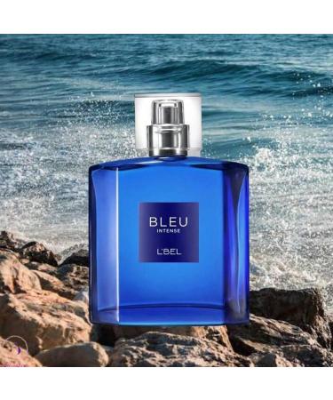 L'Bel - Bleu Intense Perfume for Men Long Lasting 100 ml/3.4 Oz Fresh 3.4 Fl Oz (Pack of 1) - Buy Online on GoSupps.com