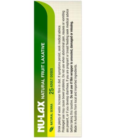 Nulax Fruit Laxative Block 250g - Pure Dried Fruits - Made in Australia - Buy Online on GoSupps.com