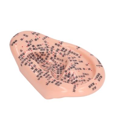 Study the ear acupuncture model and engrave the silicone ear acupuncture model for the laboratory