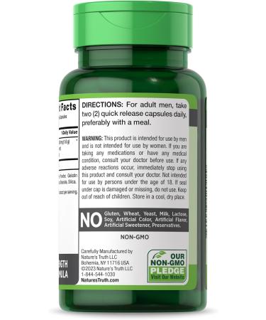 Longjack Tongkat Ali 1600mg - Natural Boost for Energy & Stamina - 120 Capsules - Buy Online on GoSupps.com