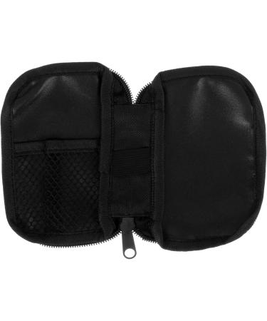 KALLORY 4 Pcs Blood Meter Storage Bag Zipper Storage Bags Meter Case Carrying Bag Medical Blackx2pcs 13x8.5cmx2pcs - Buy Online on GoSupps.com