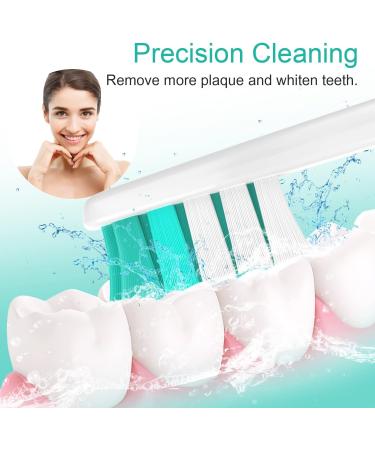 4 Pack White Precision Clean Replacement Toothbrush Heads for Philips Sonicare E Series - Compatible Electric Brush Refills - Buy Online on GoSupps.com