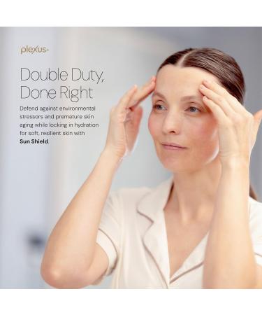 Plexus Sun Shield Mineral SPF 30 Face Sunscreen | Hydrating Matte Daily Moisturizer & Broad Spectrum Protection | Non-Greasy Clean Formula with Zinc Oxide Ceramides & Hyaluronic Acid - Buy Online on GoSupps.com