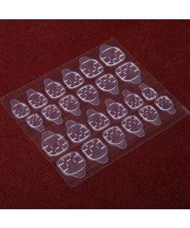 S-Trouble 10 Sheet Double-Sided Transparent Nail Glue Stickers - 240 Count Waterproof Breathable Jelly for Manicure Accessories - Buy Online on GoSupps.com