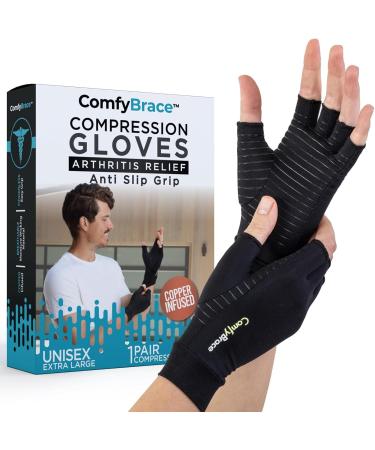 ComfyBrace Copper Infused Compression Arthritis Gloves