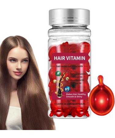 Hair vita-mins Oi-l ca-psules Hair vita-min ser-um ca-psule - Leave-In Hair treat-ment ser-um ca-psules | Deep Care Repair Damaged Hair - Buy Online on GoSupps.com