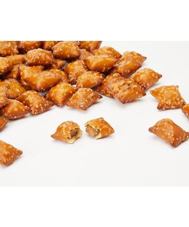 Kirkland Signature Pretzels Sweets Bulk - Peanut Butter Filled Pretzel Nuggets 1.56kg Party Food Sweet Treats with Topline Card for Kids Lunchbox Snacks Movie Nights or Birthday Parties. - Buy Online on GoSupps.com