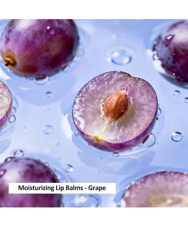 Christmas Moisturizing Lip Balm Moisturizes Dry Chapped Lips Lip Butter For Lock In Moisture Hydrated Lips Essential Lip Care 12hr Long Lasting Moisture Stocking Stuffers For Women - Grape - Buy Online on GoSupps.com