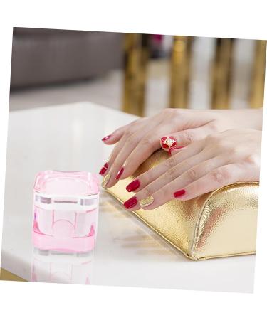 FRCOLOR Nail Art Brush Cup Equipment Manicure Crystal Glass - Buy Online on GoSupps.com