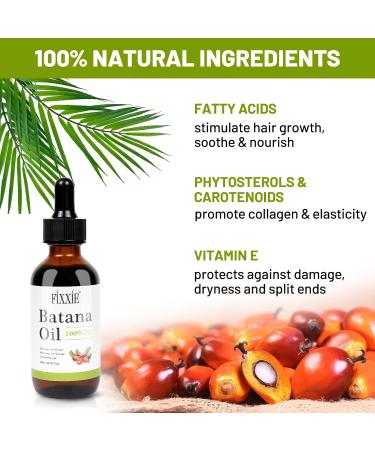 Batana Oil for Hair Growth 60ml 100% Pure & Natural Batana Hair Oil Prevent Hair Loss Batana Oil from Honduras Batana Oil for Men & Women for Thicker & Stronger Hair - Buy Online on GoSupps.com