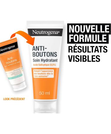 Neutrogena | Anti-Blemish Moisturizer (50 ml tube) Face cream with salicylic acid (0.5%) - Buy Online on GoSupps.com