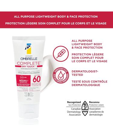 Garnier Ombrelle Kids Sunscreen Lotion SPF 60 Hypoallergenic Water & Sweat Resistant Fragance Fee 200mL & Ombrelle Sunscreen Complete Body Lotion SPF 60 200 mL- Sensitive Advanced - Buy Online on GoSupps.com