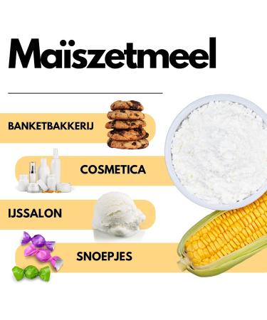 GioiaGroup Srl SaporePuro Natural Corn Starch 500 g Natural Thickener for Desserts Creams and Sauces Gluten Free and Vegan - Buy Online on GoSupps.com