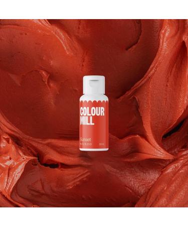 Colour Mill Sunset Oil Based Food Colouring 20ml Colours all Icings Chocolate Dough and More