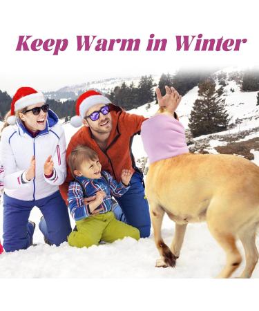 Pattepoint Die Muffs for Dogs | Noise Protection & Comfort | Hooded Sweaters for Small Dogs & Cats | Neck & Ear Warmer Hoodie | Lila Large - Buy Online on GoSupps.com