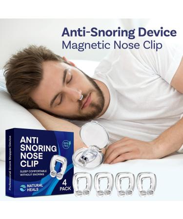 Anti-Snoring Nose Clip - Silicone Magnetic Device for Snore Relief - Buy Online on GoSupps.com