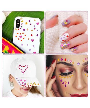 Buy 9 Sheets Halloween Face Gemstone Stickers - Self-Adhesive Rhinestones for Makeup & Halloween Parties | International Shipping - Buy Online on GoSupps.com