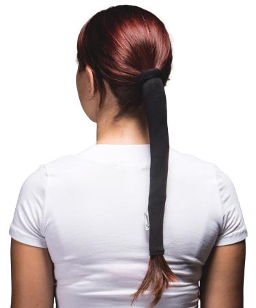 Wrapter Sports & Motorcycle Ponytail Wrap (Black)