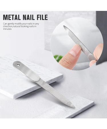 FERYES Stainless Steel Nail Clippers for Thick Nails - Wide Jaw Toenail Cutter with Metal File for Seniors, Men & Women - Gray - Buy Online on GoSupps.com