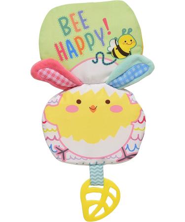 Magic Years Soft Crinkle Activity Book with Teether - Bunny White Bunny - Buy Online on GoSupps.com