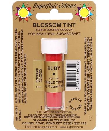Sugarflair Blosom Tint Edible Dusting Powder - Ruby - Buy Online on GoSupps.com