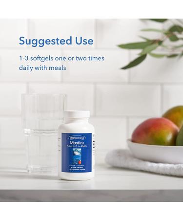 Allergy Research Group Mastica Chios Gum Mastic - 120 Vegetarian Capsules for Digestive Health - Buy Online on GoSupps.com