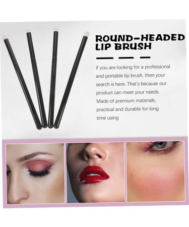 4pcs Lip & Eye Cream Applicator Set - Portable Lipstick Lip Gloss & Lip Balm Brushes for Women - Essential Makeup Tools - Buy Online on GoSupps.com