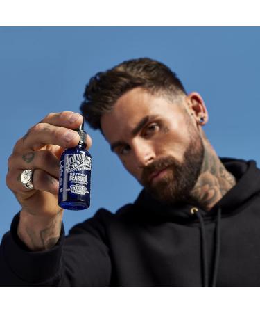 Johnny's Chop Shop Beard Oil - Lightly Scented with Almond Oil (30ml) - Buy Online on GoSupps.com