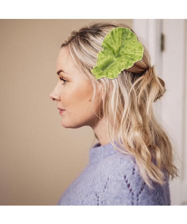 PATKAW Lettuce Hair Clip Vegetable Hairpin Realistic Cabbage Costume Headpiece Spa Face Wash Hairband Novelty Dress Up Hair Accessories Funny Hat - Buy Online on GoSupps.com