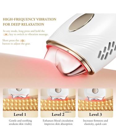 ANLAN Gua Sha Tool for Face Yoga with Red Light Therapy Heated Massager for Face & Body Facial Sculpting Device for Skin Lift Anti-Aging & Toning Device - Pink - Buy Online on GoSupps.com