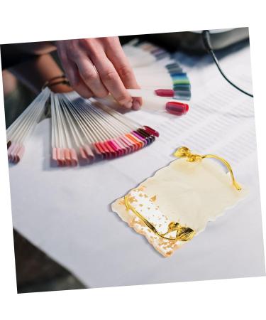 Resin Nail Art Palette - White Nail Polish Tray & Manicure Accessory for Creative Nail Design | 11.1x7.3cm - Buy Online on GoSupps.com