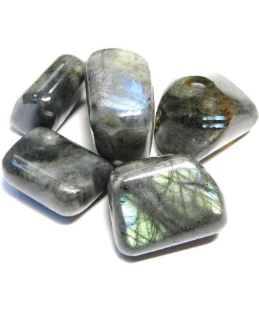 20 Labradorite Healing Crystals and Stones for Beginners - Genuine Tumbled Stones for Witchcraft from Healing Crystals India - Buy Online on GoSupps.com
