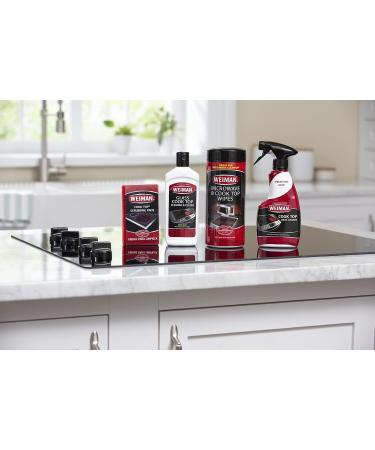Weiman Hob Cooktop and Stove Top Cleaner Kit - 10 oz. Glass Cook Top Cleaner and Polish - Buy Online on GoSupps.com