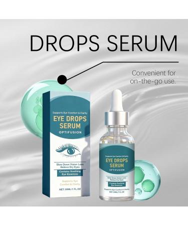 Eye Drops 30ml Dry Eye Comfort Drops with Gentle Formula Redness Comfort Solution for Eyes Fast Acting Moisture Soothing Feature Health Tool Handy Accessory for Kids Adults Seniors Travel Home - Buy Online on GoSupps.com