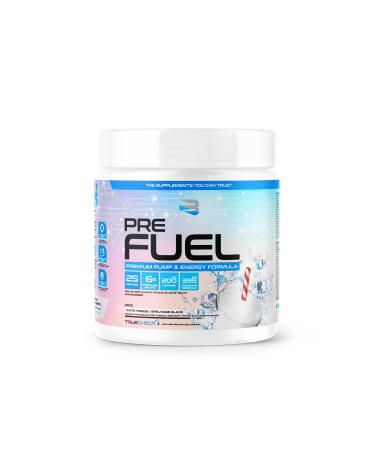 Believe PRE Fuel - Laser Focus Muscle Fullness & Endurance | The Ultimate All-in-One Pre-Workout | Boost Performance & Crush Workouts | Unbeatable Value & Quality!(White Slushie)
