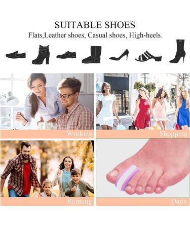 20 Pieces Foam Toe Separator - Relieve Pain Prevent Friction Improve Comfort for Overlapping Toes - Buy Online on GoSupps.com