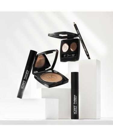 Korff Waterglam Mascara Lengthening and Waterproof Deep and Intense Look Soft Wax Black 9 ml - Buy Online on GoSupps.com