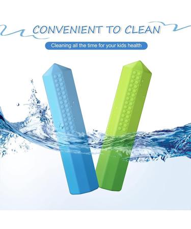 Buy Crybar Pencils - 3-Part Sensory Chewing Set | Colored Silicone Pencil Chews for Kids & Party Gifts - International Shipping Available - Buy Online on GoSupps.com