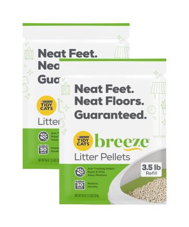 Purina Litter Tidy Cat Breeze Pellets, 3.5 lb, 2 Packs Pack - 2