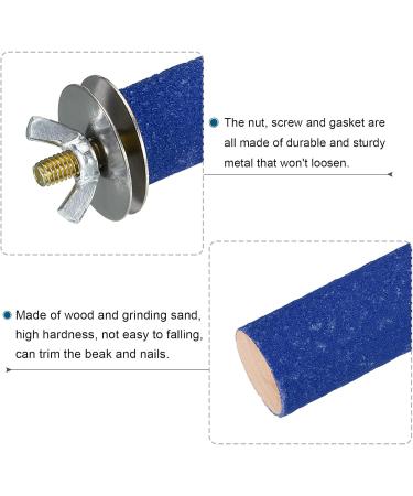 Buy PATICIL 1.1x13.9 Blue Bird Paw Perch Stand - Perfect Cage Accessories for Small Birds Parrots & Lovebirds - International Shipping Available - Buy Online on GoSupps.com