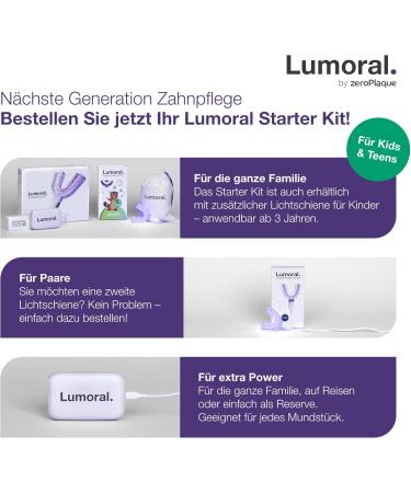 Buy Lumorinse Mouth Flushing Tablets - Tartar Remover for White Teeth - Mint Taste - 30 Pieces - Scientifically Developed Dental Care - Buy Online on GoSupps.com