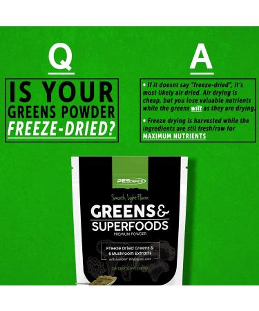 PEScience Greens & Superfoods Powder - Original Flavor - 30 Servings - Buy Online on GoSupps.com