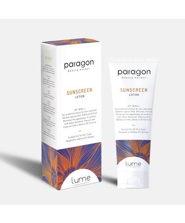 Beauty Garden Sunscreen Lotion SPF 50 & PA++ | Protected from UVA UVB Rays | Water Resistant | All Skin Types for Women and Men (120 gm)