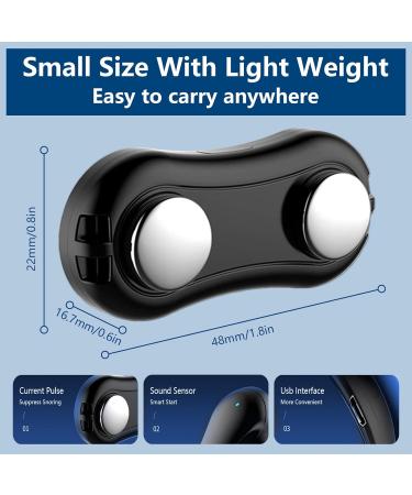 Electronic Anti-Snoring Device for Improved Nighttime Sleep - Portable Smart Snore Stopper with Enhanced Nose Breathing Support - Buy Online on GoSupps.com