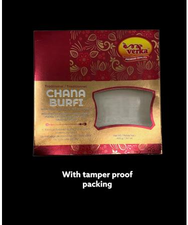 Verka's Roasted Chickpea Lentil Fudge with Almonds Chana Badam Burfi/Barfi. Indian Sweets for Festivals (16 Burfi's in a pack) Indian Sweet Gift Pack of Barfi. - Buy Online on GoSupps.com